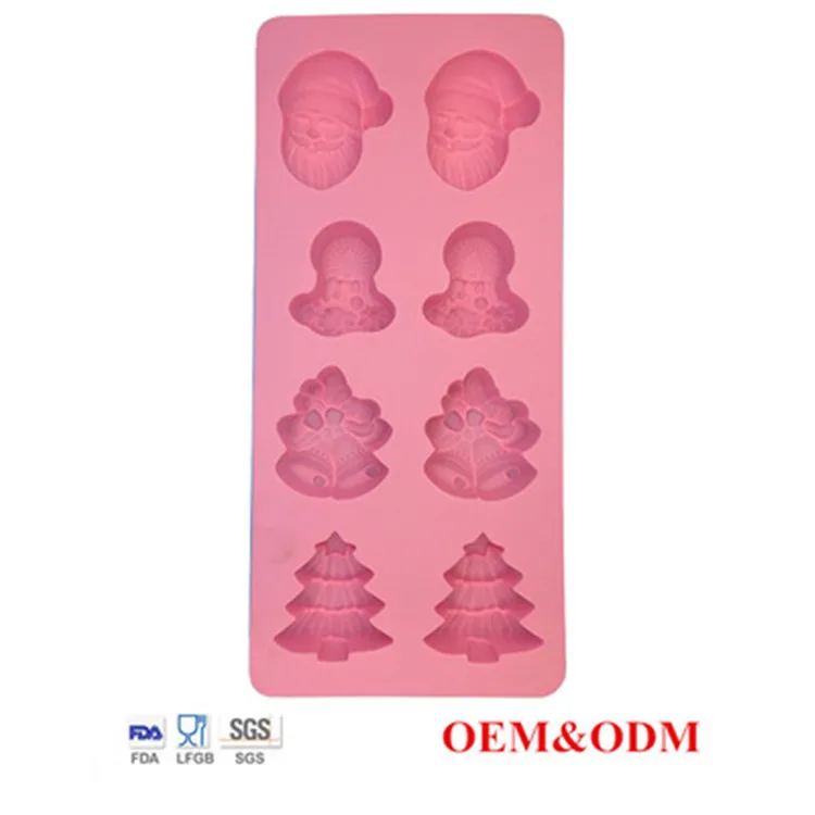 1 Pieces Christmas Bell of Christmas Baking Silicone Mold,6