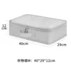 Silver clothing bag M