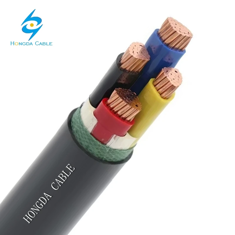 3x95+50 Mm2 N2XH N2XH-J N2XH-O WDZ-YJY Cable with Green Yellow