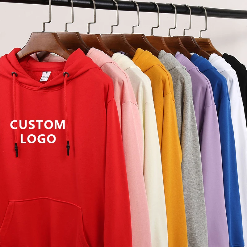 High Quality Custom Embossed Sweatshirt Custom Hoodies Puff Print Oversized Men'S Hoodies Unisex