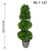 Round Light Lime Green Boxwood Topiary Tree (80cm/2.62ft)