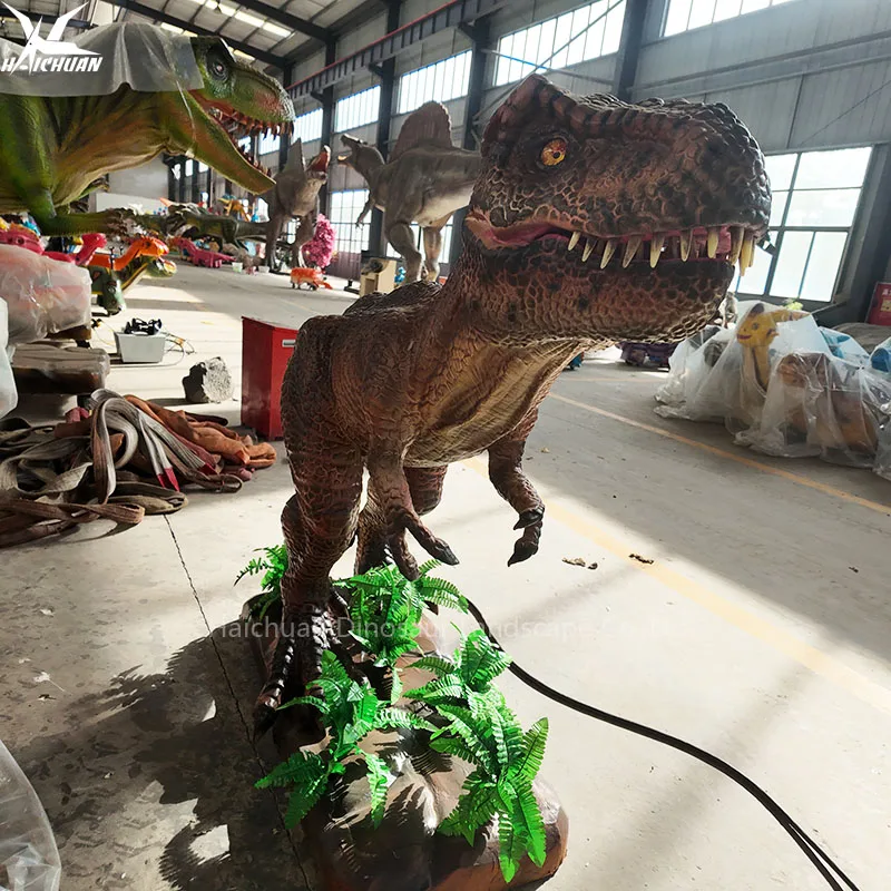China Golden Supplier L=2m Small Size Animatronic TREX Model for Dino Jurassic World Theme Park Decoration Real Dinosaur