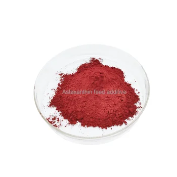 Factory Supply Plant Extract Feed Grade 100% L-rotatory Astaxanthin 1% Biosynthetic Astaxanthin Powder Price CAS 472-61-7