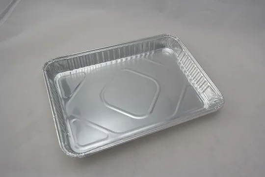 product tia cb67 12 inch shallow dish custom food container disposable aluminum foil containers wholesale-5
