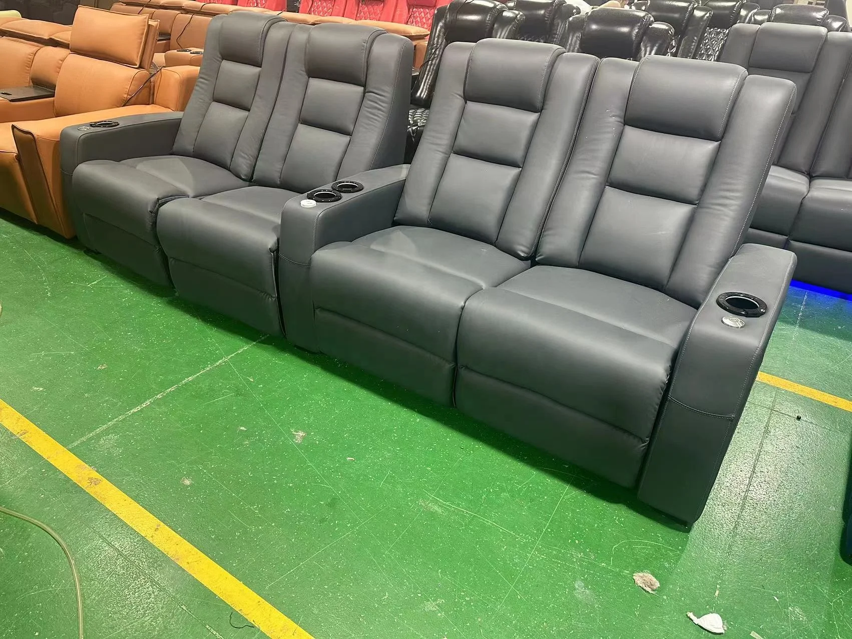 Uso domestico soggiorno reclinabile sedia film cinema elettrico