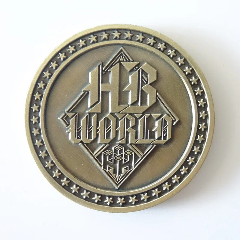 Factory Make Your Own Design Custom High Quality Metal Funny 3d Antique Coins Old Coin