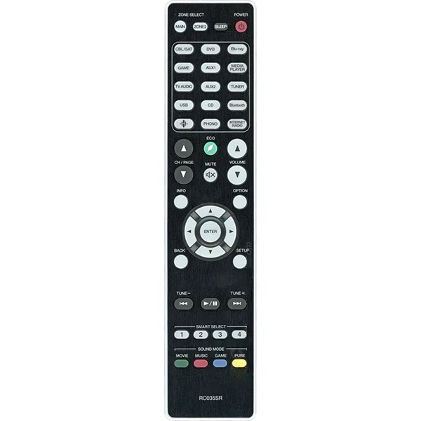 Factory OEM ODM RC035SR Remote Control for Stereo AV Receiver NR1510 SR6014 NR1609 SR5014 SR5013 NR1710 SR6012 RC036SR Custom
