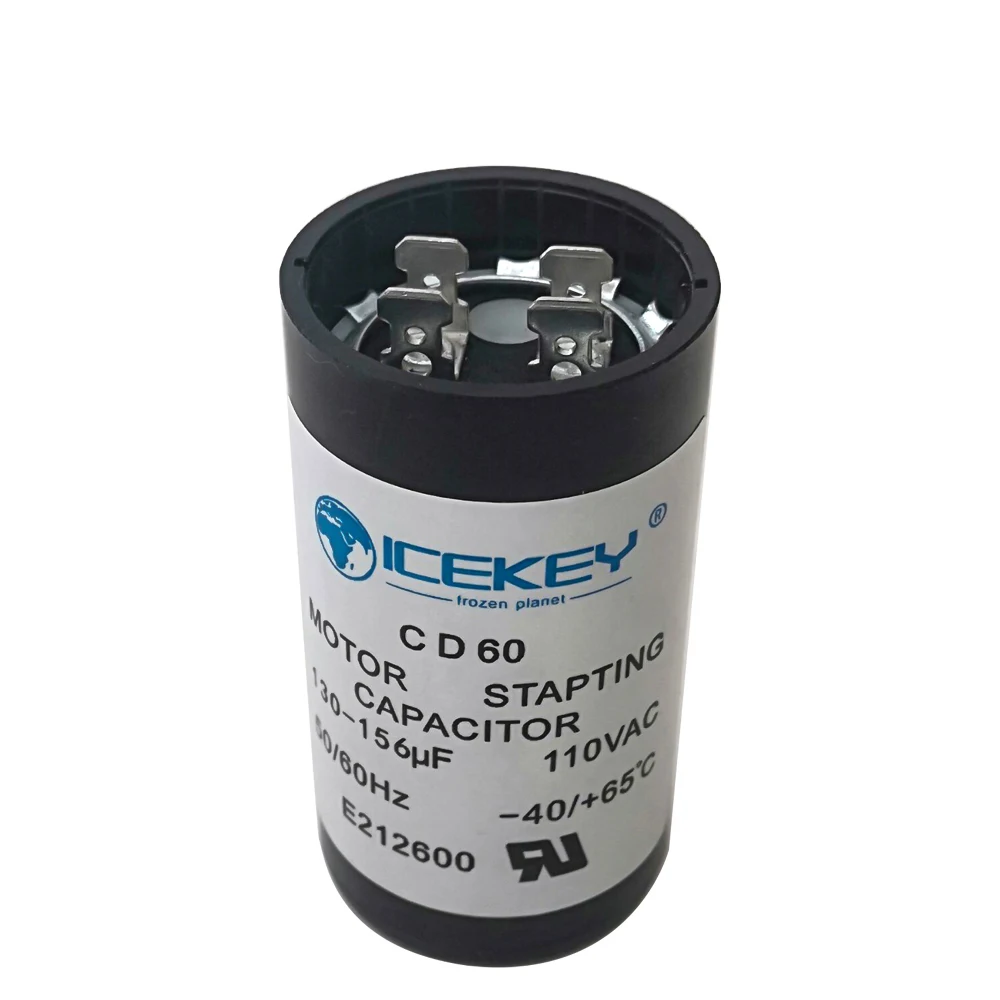 Cd60 Starting Capacitor 450v 50/75/100/150/200/250/300/350/400uf Motor ...