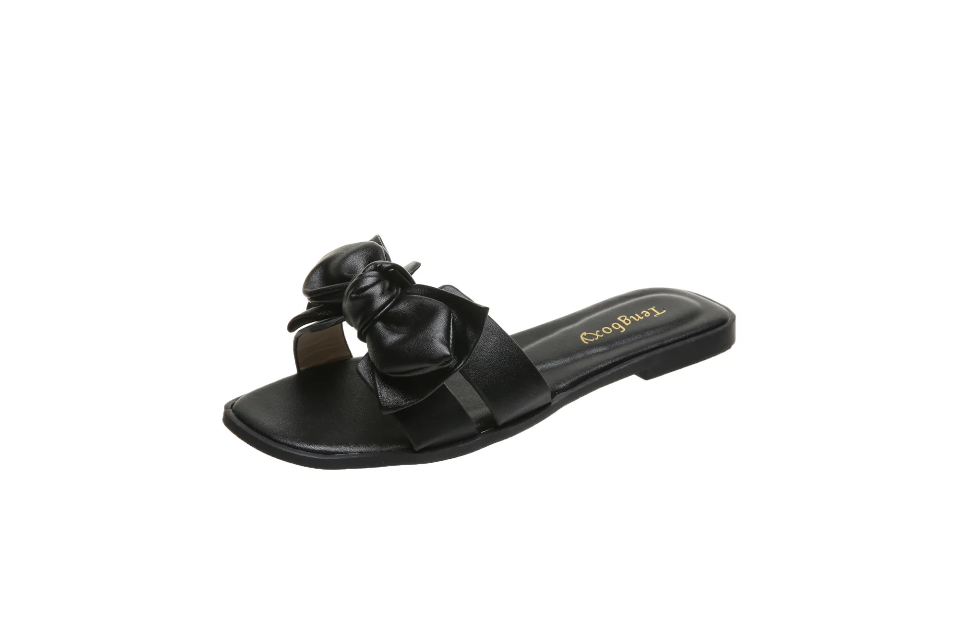 Zapatillas de estilo europeo y americano para mujer, sandalias de