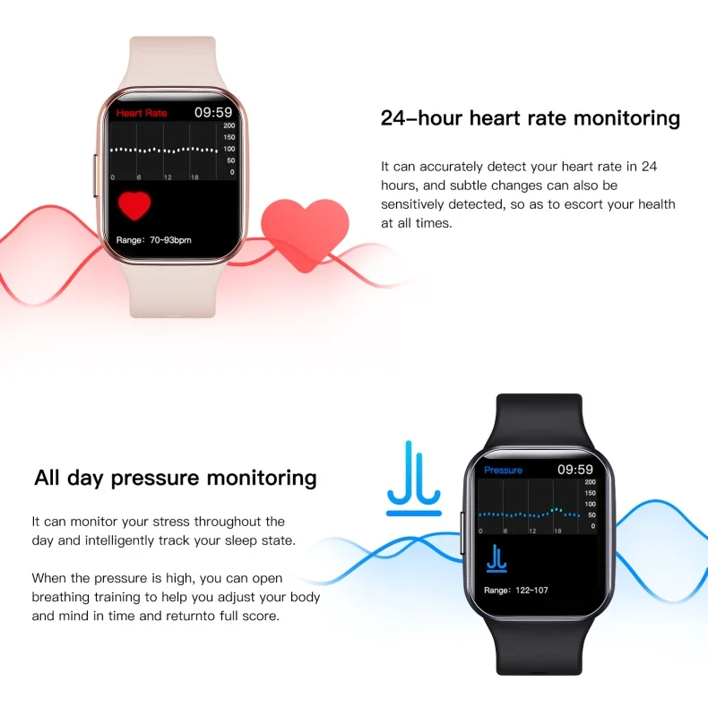 New 1.65 Inch Color Screen Watch Q23 with Blood Oxygen Body Temperature Heart Rate Smart Watch for Men Women (4).JPG