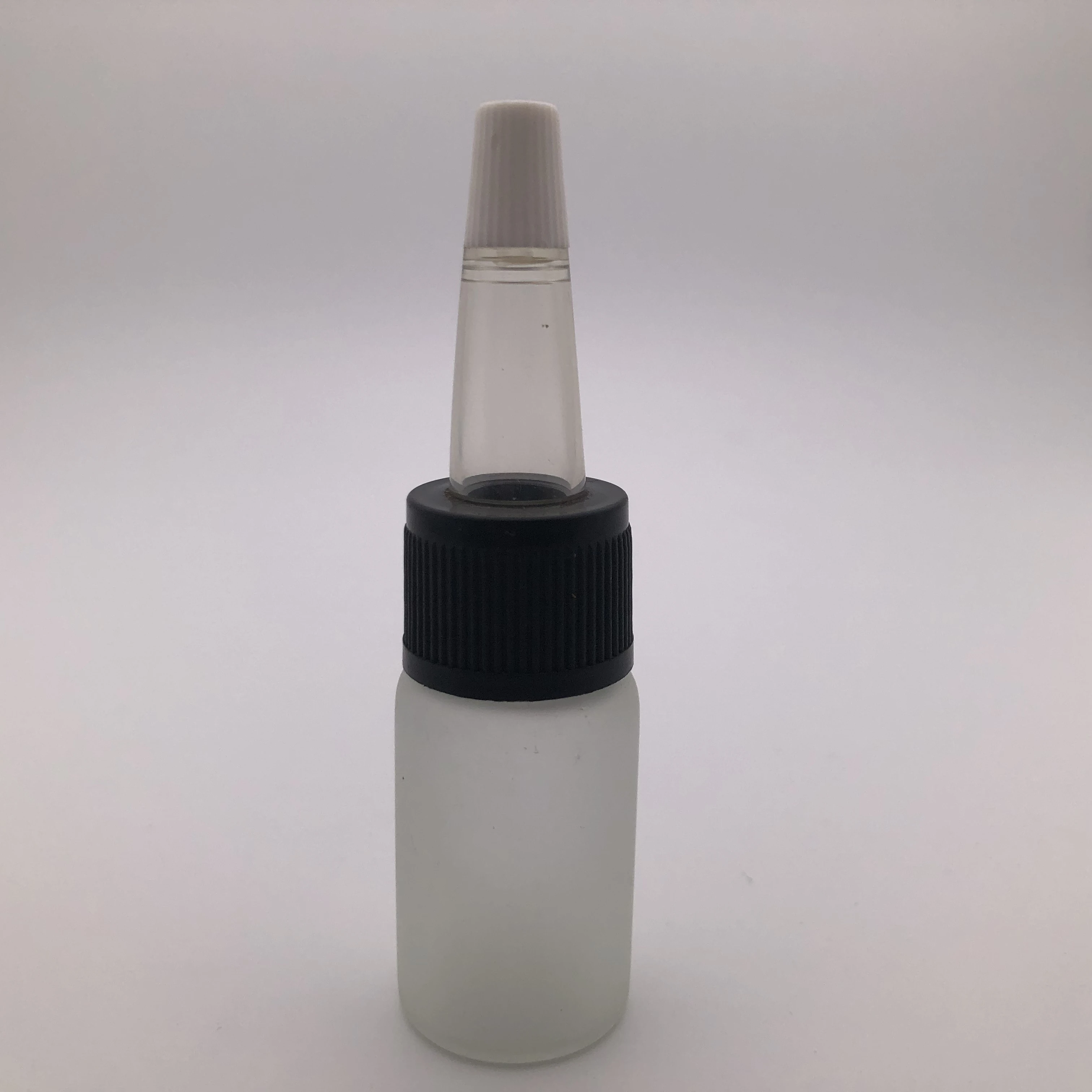 Eco Friendly Skincare Amber Tiny Glass Vials With Lids ISO 20001