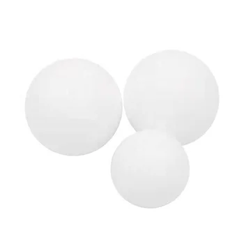 custom specifications High Precision different size plastic parts molding White plastic PTFE ball