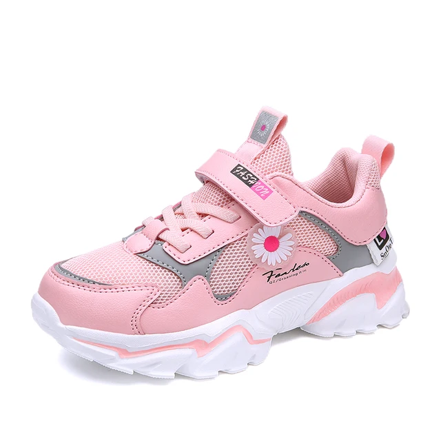 Girls Daisy Daily Shoes Sport Footwear Pink Summer Kids Sneaker Zapatilla Para Chica Color Rosado Uva Y Blanco - Image 5