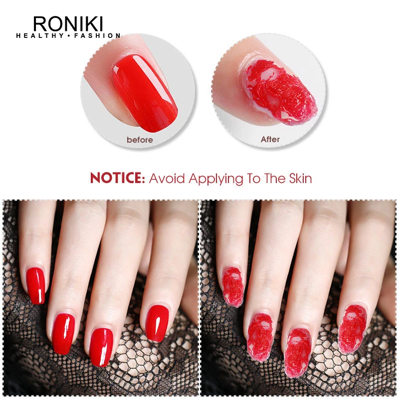 Roniki High Quality Magic Remover Nail Glue Remover Bottle OEM