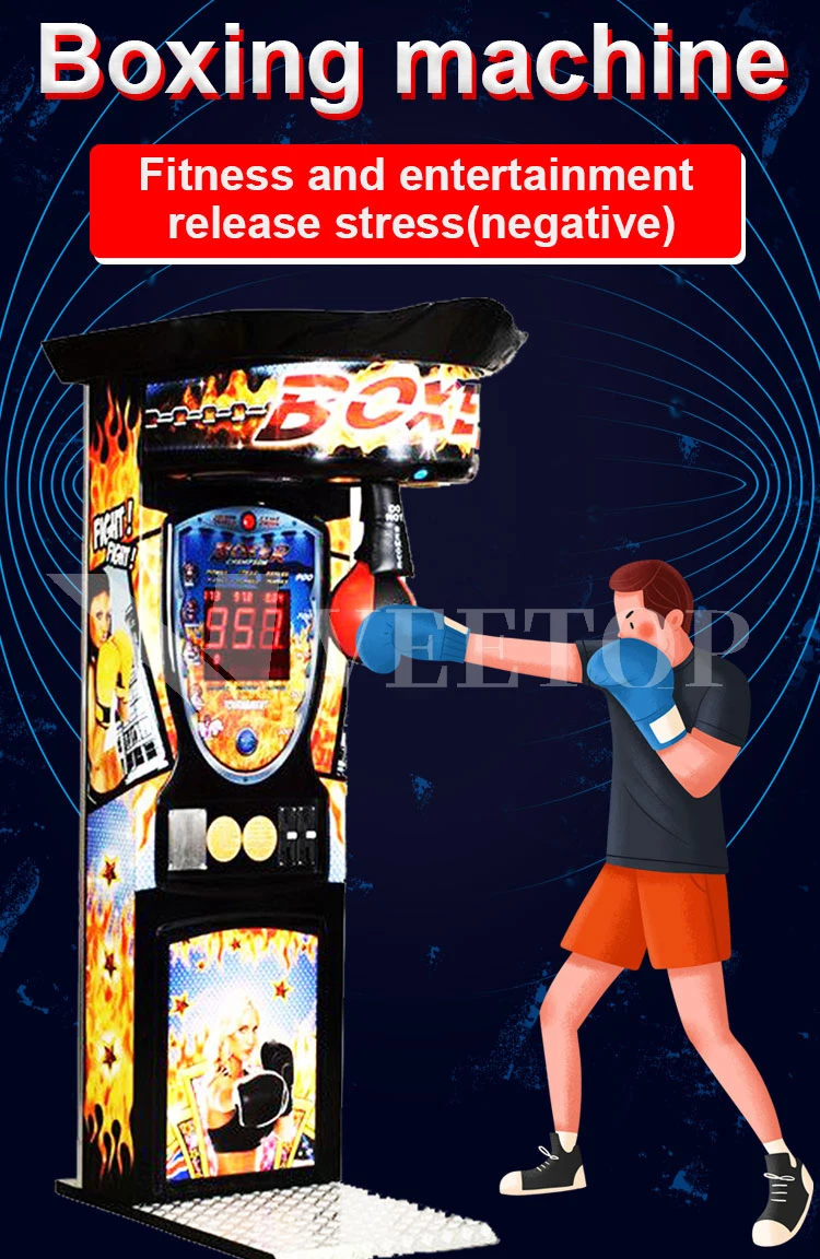 VEETOP Arcade Boxing Machine - Ultimate Big Punch Game