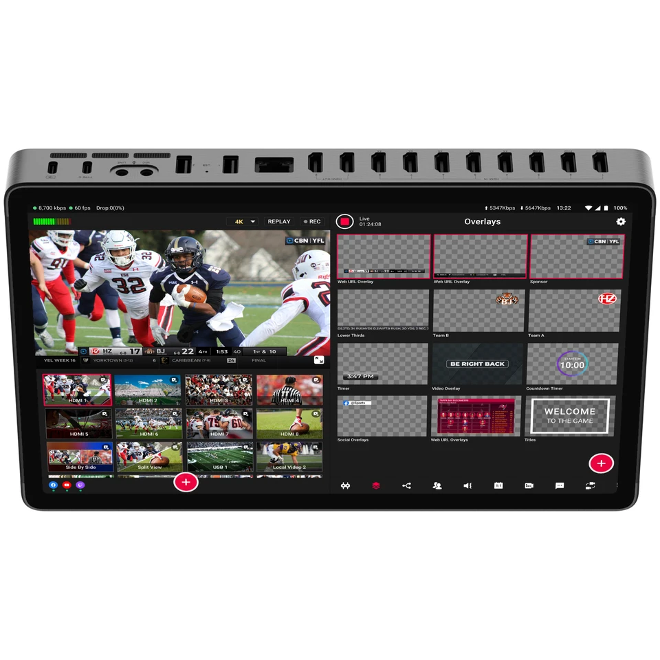 YoloLiv YoloBox Extreme: All-in-One 4K Streaming Encoder with 8