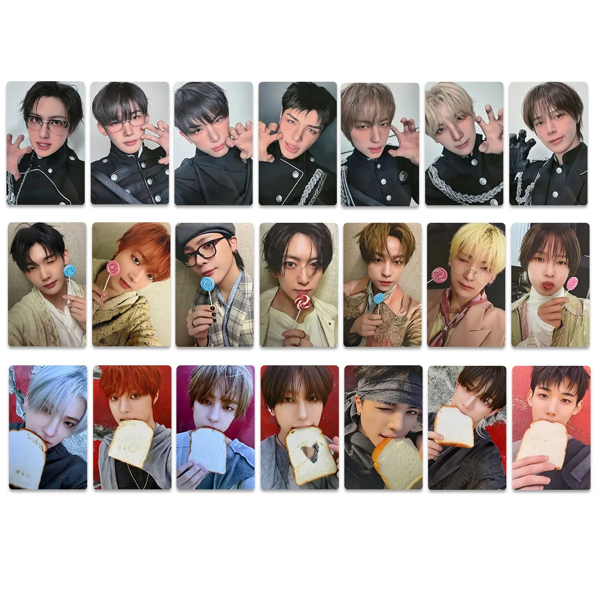 Hot Sale &TEAM WE on FIRE HD Cosplay Photocards Double Sides