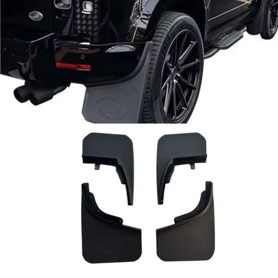 TIYPEOR Mud Flap Guard Mudguards for Land Rover Defender 2020 - 2025 130 Left Right Splash Guards Accessories Front Rear Fender