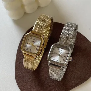 IEKE Vintage Roman Sport Luxury Watch for Women Stainless Steel Belt Analog Dial Women Watch