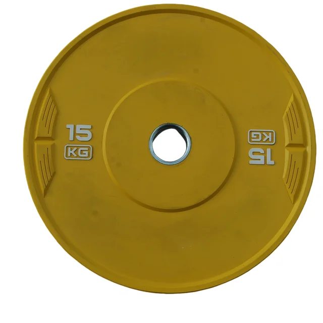 Maintenance friendly Newest wholesale Bumper Plate with Clear Markings gym bumper plates