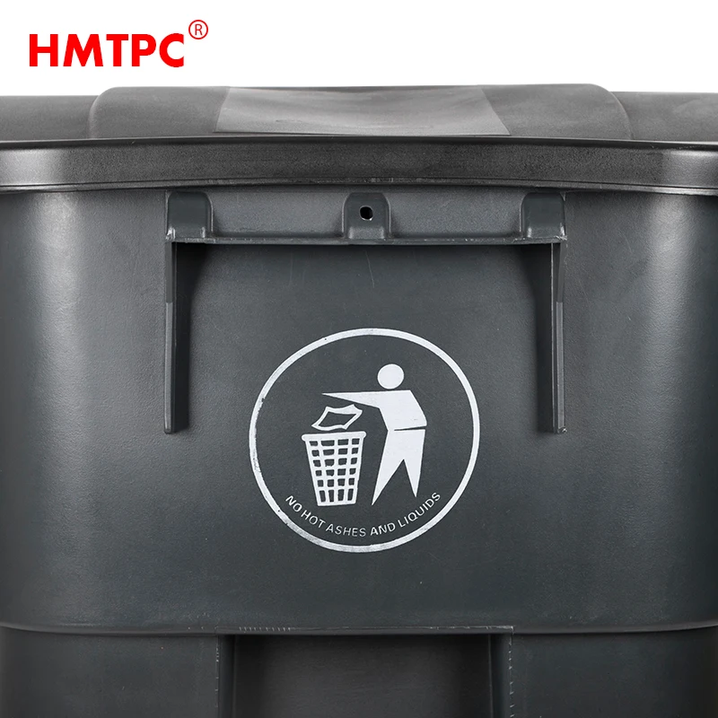 Prix de gros Poubelle en plastique HDPE 200L robuste de 200 litres