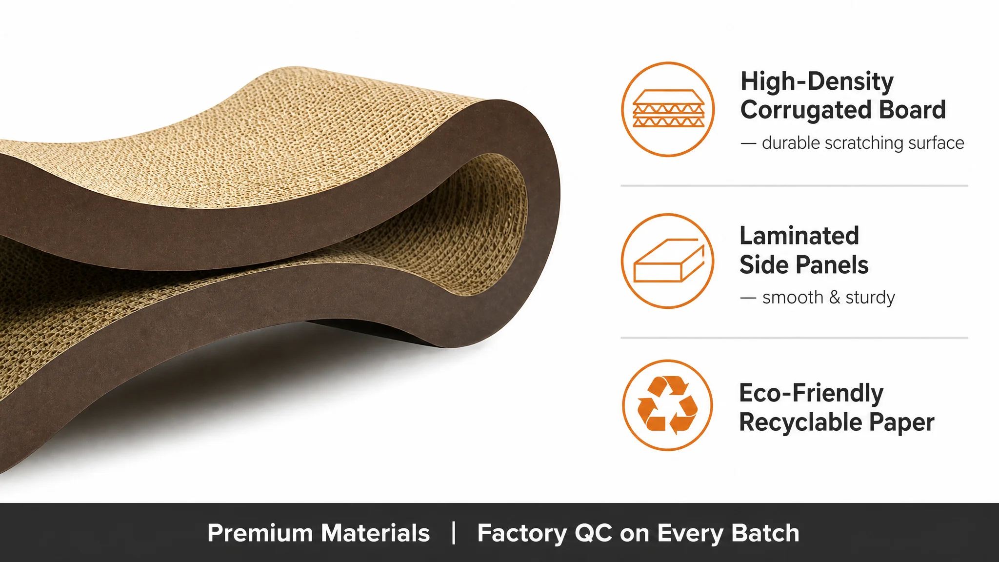 Cat Scratcher No Shedding Thick Corrugated — Product details 6
