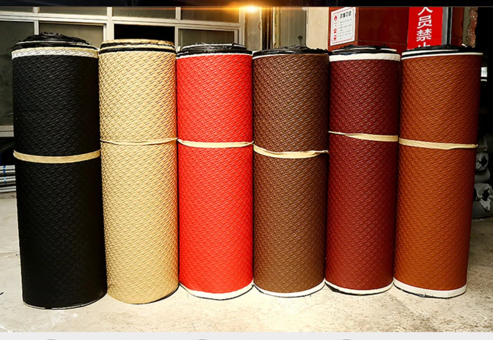 Rolled 5d Full Set Position Leather Car Floor Mat Raw Xpe / Eva Plastic Materials Buy Car