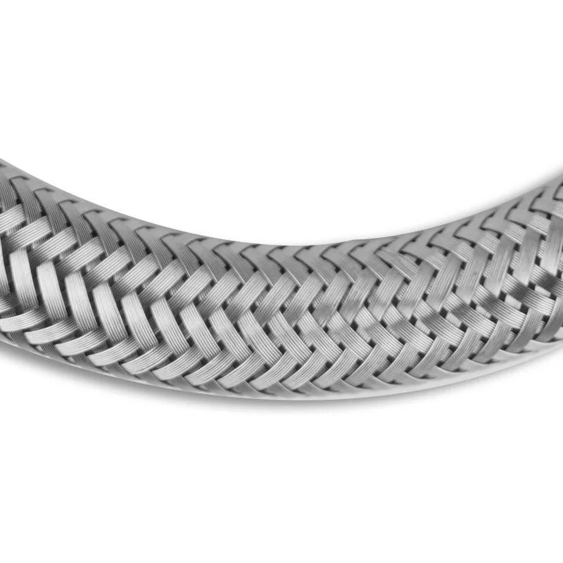 304 Stainless Steel Braided Flexible Hose for Kitchen Faucet Hot and Cold Water 1/2 Inch Hose Double Lock for Basin Faucet