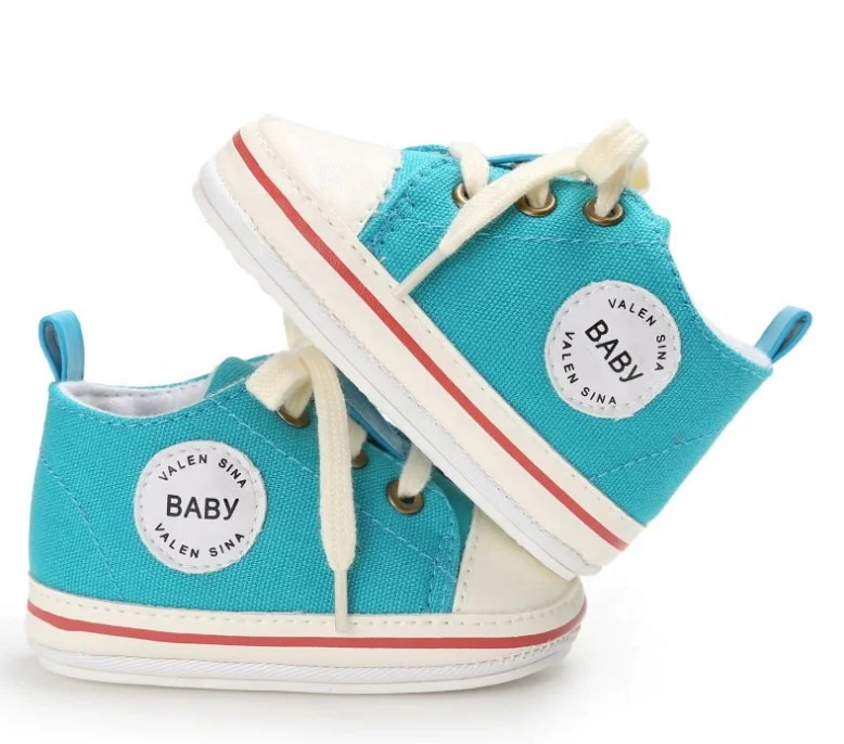 Новая модная парусиновая обувь для маленьких мальчиков и девочек, спортивная обувь оптом От 0 до 1 года