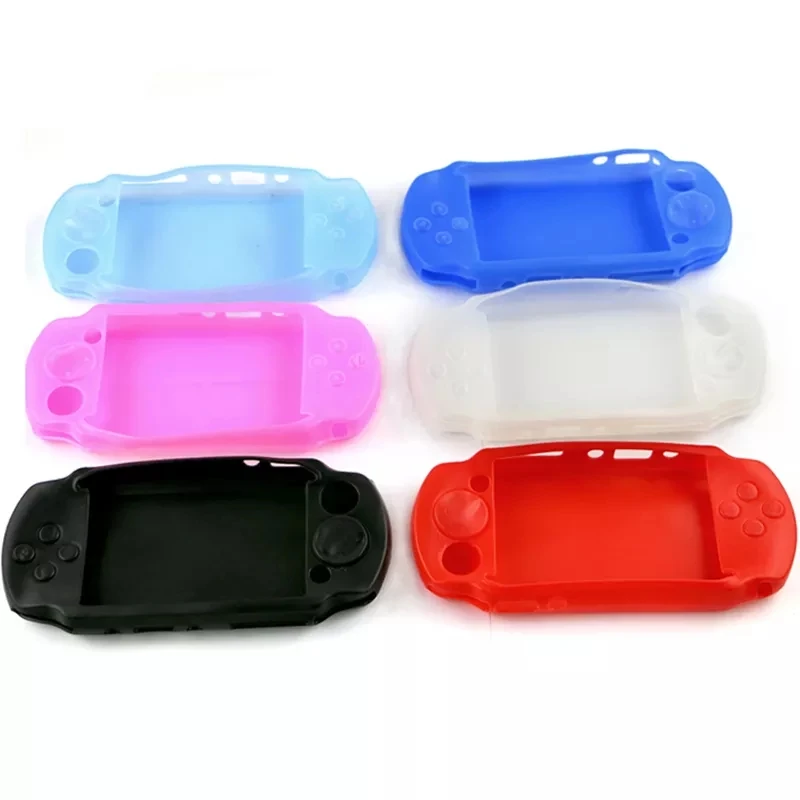 For PSP1000 PSPE1000 PSP E1000 Ultra ThinSoft Silicone Case for Sony PSP1000 Gamepad Console Color Rubber Skin