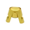 Tapón de champán dorado