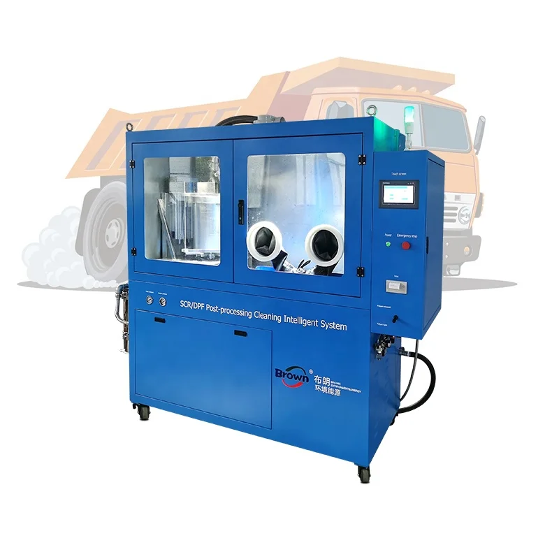 High Flow Water Flushing DPF Cleaning Machine Vehicle Equipment Diesel Particulate Filter Cleaning