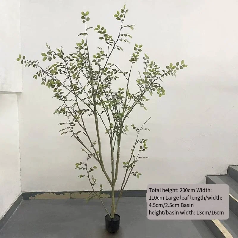 New Artificial Crape Myrtle Tree Suitable for Landscape Layout Florist Recommended Style Home Decoration-149
