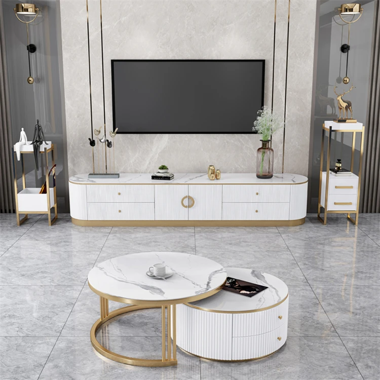 Other Living Room Furniture Latest Design Luxury Tv Stand And Coffee