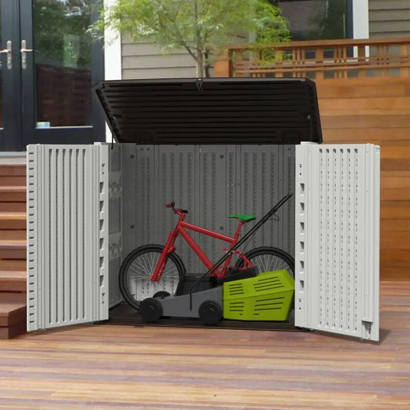 Bac de rangement pliable en plastique, armoire de rangement