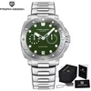 Green stainless steel strap