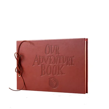 our adventure book leather cover adventure