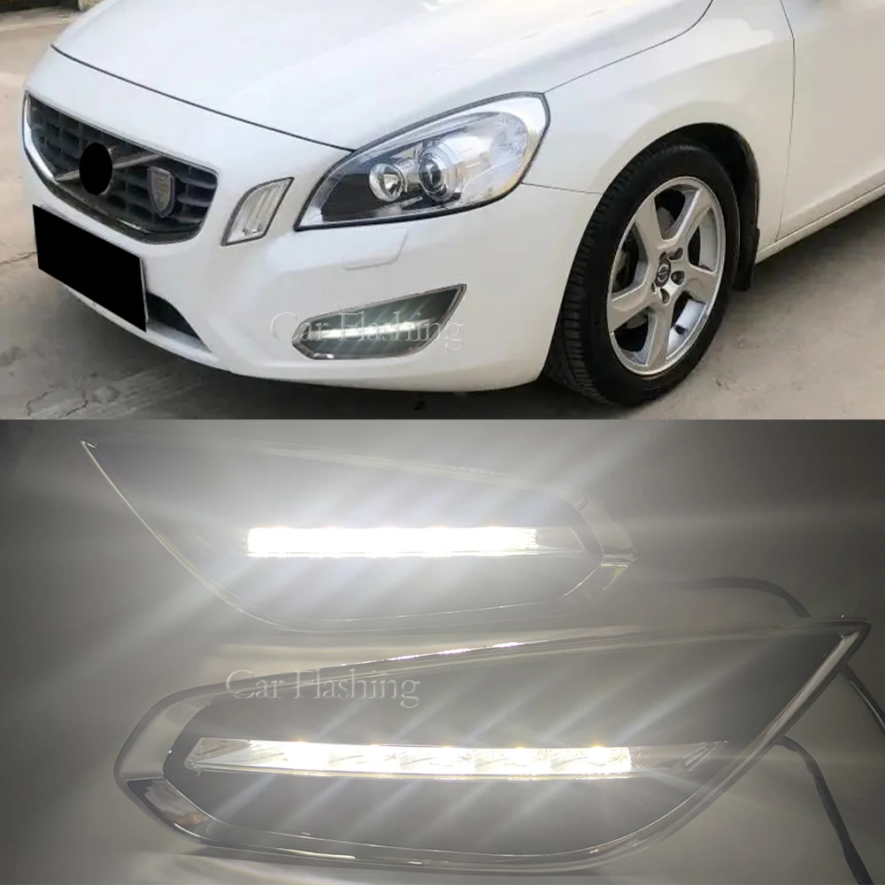 Molduras Faros Antiniebla Volvo S60/V60 2019-2022 - Cromo, Número OE 31455511/31455512, Fácil Instalación