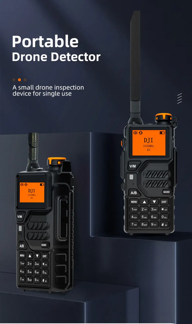Identify DJI FPV UAV Detection Portable Handheld Ultra-wide Full-Band ...