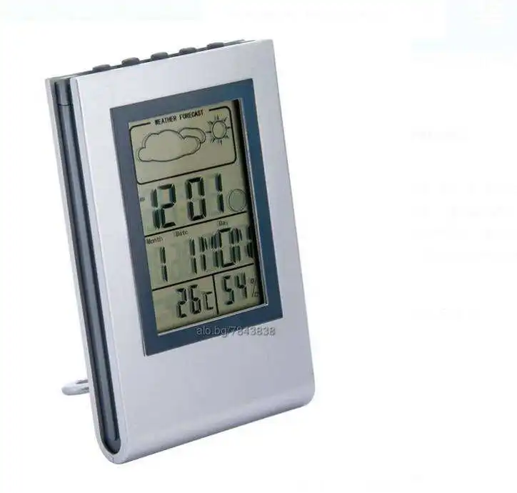 Weather Station & Digital Weather Barometer Thermometer Hygrometer Digital Room Thermometer With Calendar Clock