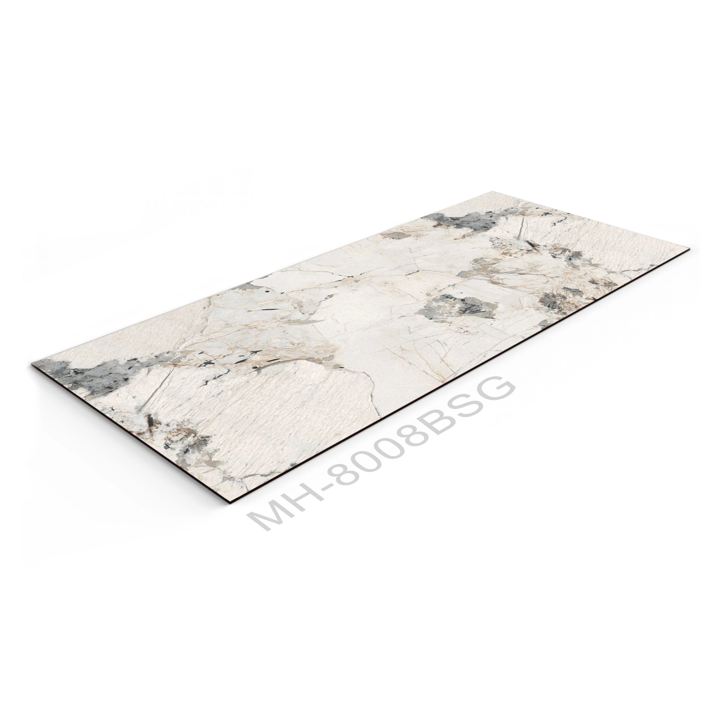 product modern dining wall panel continuous pattern solid background interior decoration silicon carbon fiber slab pet film coating-5