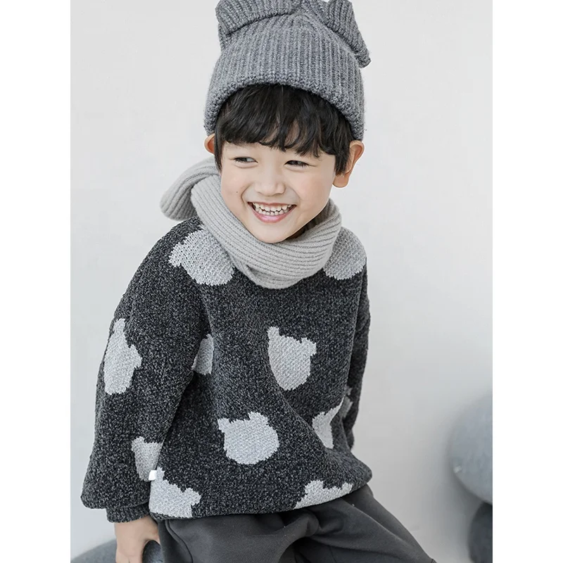Shop High-Quality Soft Boys Clothing Customizable Sweaters - Main Image