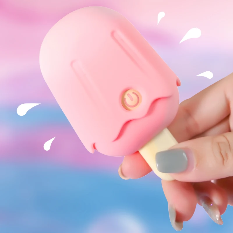 Product detail view showing ice cream shape and suction head