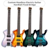 Guitare électrique personnalisée - Chevalet rigide