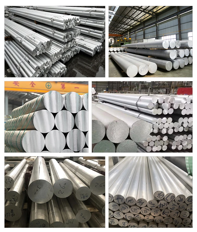 Oem Aluminum Extrusions Profiles Round Bar 1100 2024 5052 5751 Aluminum ...