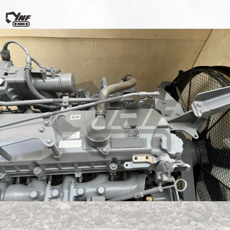 Complete Construction Machinery Hitachi for Sumitomo Excavator Engine 6HK1XKSA for ZX330-3 SH350-3 Piston Crankshaft