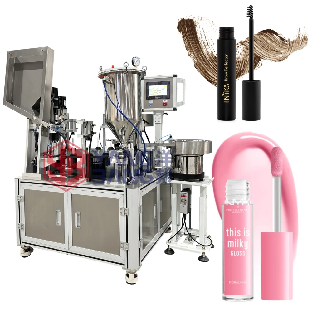 Laboratory Small Scale Mascara Lipgloss Cosmetic Filling Machine