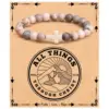 Bracelet Zèbre Rose - Tout est par Jésus-Christ - PHlL