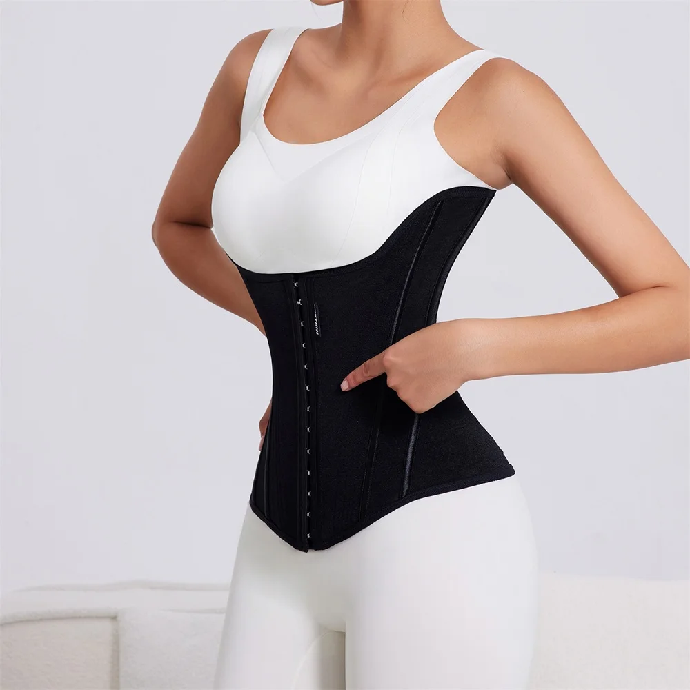 MISTHIN Body Women Trimmer Cincher Corset Double Belt Wrap Girdle Waist Trainer Shaperwear Tummy Control Shaper for Women factory