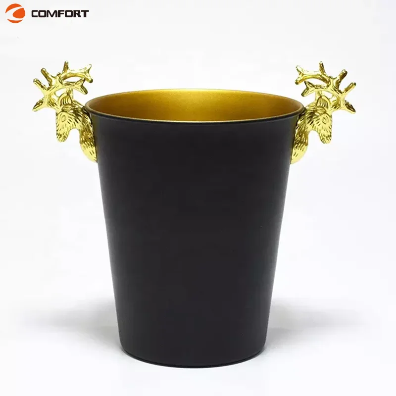 Luxury Custom Large Stainless Steel Bar Champagne Beer Wine Bottle